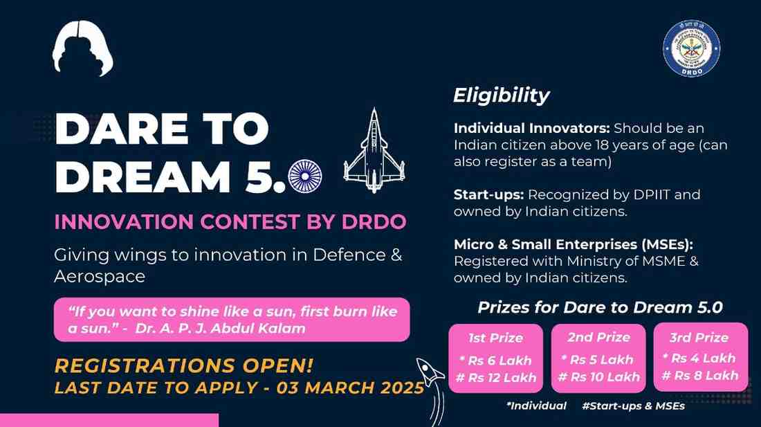 Dare to Dream 5.0 by DRDO